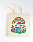 Your Anxiety is a Lying Ass Bitch - Canvas Tote Bag