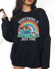Everything is Just Fine - Crewneck or Hoodie