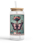 The Anti-Social Butterfly - Glass Tumbler
