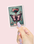 Anti-Social Butterfly Waterproof Vinyl Sticker