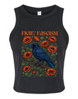 Fight Fascism- Women's Fitted Micro Rib Tank