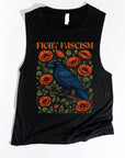 Fight Fascism - Women's Flowy Muscle Tank