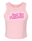 Fuck the Patriarchy- Women's Fitted Micro Rib Tank