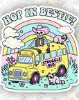Struggle Bus - Waterproof Vinyl Sticker