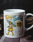 Stay Salty Melt Ice - Ceramic Coffee Mug 11 or 15 oz