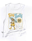 Stay Salty Melt Ice - Women's Flowy Muscle Tank