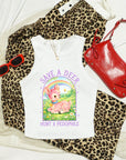 Save a Deer Hunt a Pedophile - Women's Fitted Micro Rib Tank