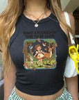 What a Fucked Up Time to Be Alive - Women's Fitted Micro Rib Tank