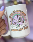 Mind Ya Business, Bills are Due - Ceramic Coffee Mug 11 or 15 oz, Funny Coffee Mug, Gift under 25, Coworker Gift