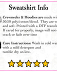 Haunted Library - Crewneck Sweatshirt or Hoodie