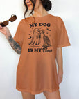 Dogs Because People are Creepy - Comfort Colors T-shirt, Funny Shirt, Dark Humor