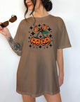 Smiling Pumpkins - Comfort Colors T-shirt, Funny Shirt, Dark Humor