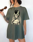 Bride of Frankenstein - Comfort Colors T-shirt, Funny Shirt, Dark Humor