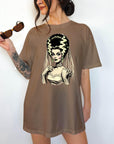 Bride of Frankenstein - Comfort Colors T-shirt, Funny Shirt, Dark Humor