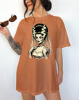 Bride of Frankenstein - Comfort Colors T-shirt, Funny Shirt, Dark Humor