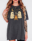Campfire Ghosts - Comfort Colors T-shirt, Funny Shirt, Dark Humor