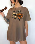 Stay Creepy - Comfort Colors T-shirt, Funny Shirt, Dark Humor