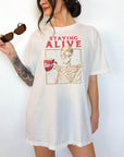 Staying Alive - Comfort Colors T-shirt, Funny Shirt, Dark Humor
