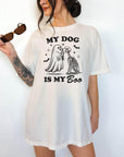 Dogs Because People are Creepy - Comfort Colors T-shirt, Funny Shirt, Dark Humor