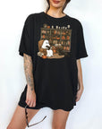 Haunted Library - Comfort Colors T-shirt, Funny Shirt, Dark Humor