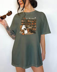 Haunted Library - Comfort Colors T-shirt, Funny Shirt, Dark Humor