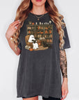 Haunted Library - Comfort Colors T-shirt, Funny Shirt, Dark Humor
