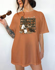 Haunted Library - Comfort Colors T-shirt, Funny Shirt, Dark Humor