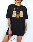 Campfire Ghosts - Comfort Colors T-shirt, Funny Shirt, Dark Humor