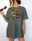 Stay Creepy - Comfort Colors T-shirt, Funny Shirt, Dark Humor