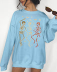 Dancing Skeletons - Crewneck Sweatshirt or Hoodie