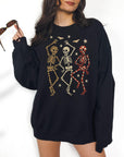 Dancing Skeletons - Crewneck Sweatshirt or Hoodie