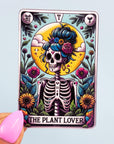The Plant Lover Vinyl Sticker - Vinyl Water Resistant Sticker, Laptop Sticker, Phone Sticker, Water Bottle Sticker, Cute Decal