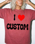Custom Comfort Colors Tee | Personalized Text Shirt | Custom Logo T-Shirt | Group Gift Shirt | Small Business Merch | Custom Quote Tee