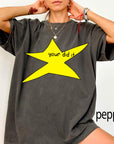 Motivational Star Comfort Colors Graphic Tee, Your Did It Shirt, Funny Ironic Meme Tee, Y2K Doodle Star Shirt, Trendy Sarcastic Gift