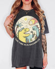 The Vibe Is In Shambles Shirt, Funny Dinosaur Meteor Tee, Sarcastic Meme T-Shirt, Retro Dino Graphic Shirt, Comfort Colors Graphic Tee