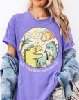 The Vibe Is In Shambles Shirt, Funny Dinosaur Meteor Tee, Sarcastic Meme T-Shirt, Retro Dino Graphic Shirt, Comfort Colors Graphic Tee