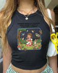 Common Sense is a Flower That Doesn't Grow in Everybody's Garden- Women's Fitted Micro Rib Tank