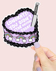 Congrats! You Didn't Stab Anyone Today - Waterproof Vinyl Sticker