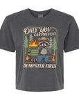 Only You Can Prevent Dumpster Fires  - Women's Cropped Boxy Tee