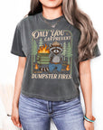 Only You Can Prevent Dumpster Fires  - Women's Cropped Boxy Tee