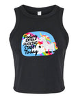 Feeling Extra Fucking Stabby Today- Women's Fitted Micro Rib Tank