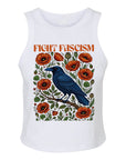 Fight Fascism- Women's Fitted Micro Rib Tank