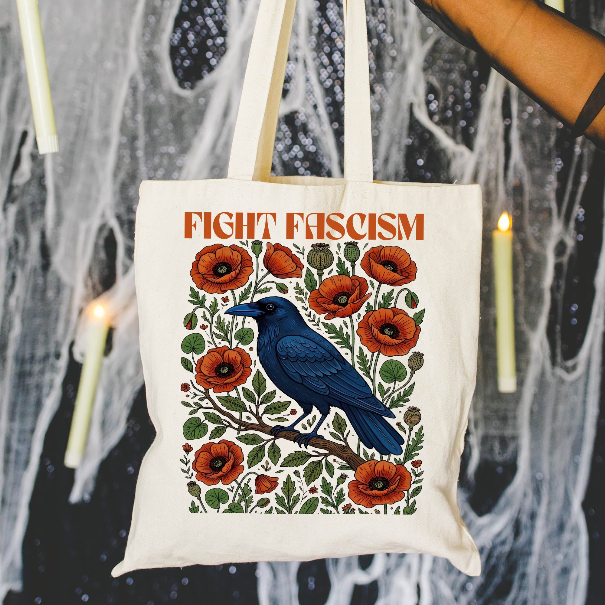 Fight Fascism - Canvas Tote Bag