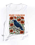 Fight Fascism - Women's Flowy Muscle Tank