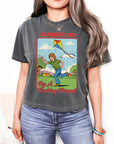Hanging on by a Fucking Thread  - Women's Cropped Boxy Tee