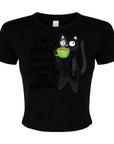 I'm Doing Weird, Thanks For Asking - Women's Cropped Baby Tee