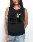 I'm Doing Weird, Thanks for Asking - Women's Flowy Muscle Tank
