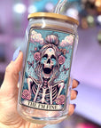 I'm Fine  - Glass Tumbler