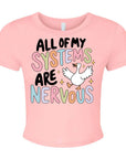 All Of My Systems Are Nervous - Women's Cropped Baby Tee
