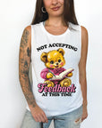 Not Accepting Feedback at This Time- Women's Flowy Muscle Tank